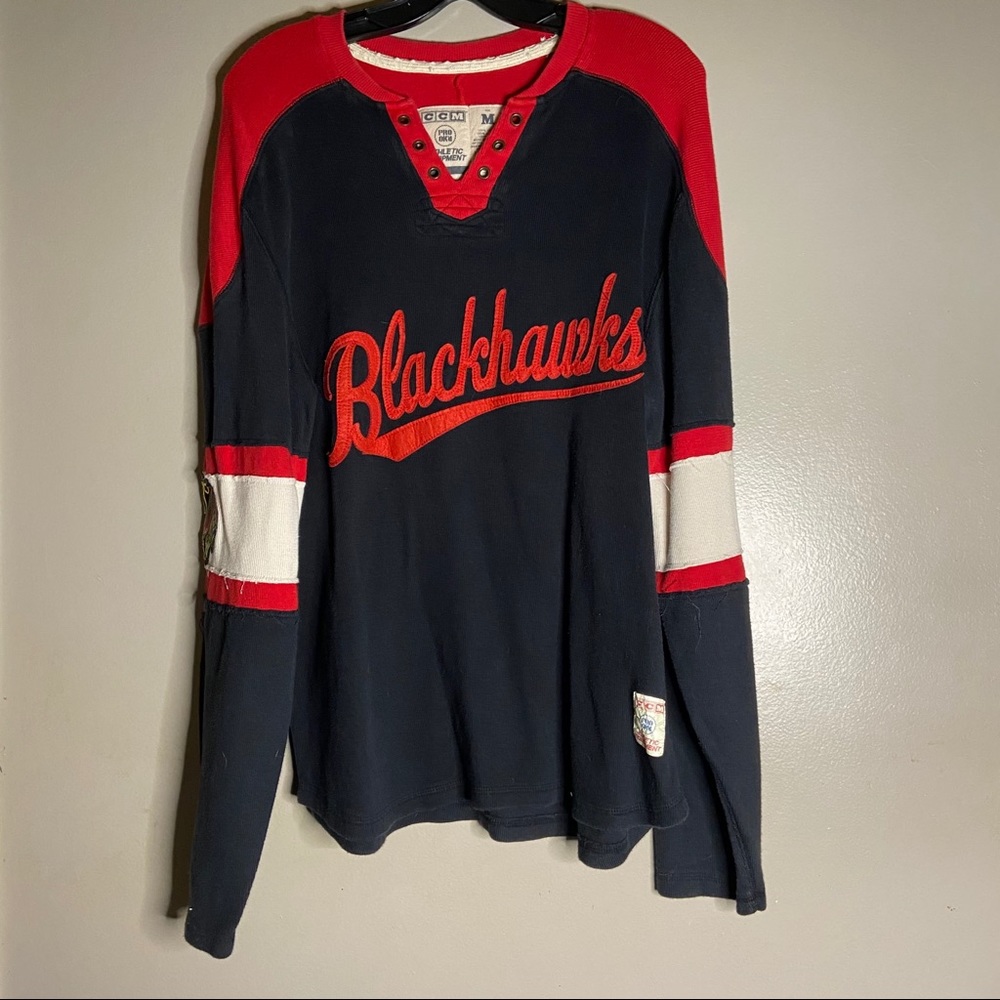 Vintage Blackhawks nhl pullover